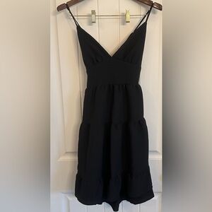 SHEIN, NWT. Black mini dress. Size XS.